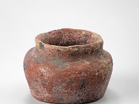 Ame Ker 74  Ame Ker 74, Mexiko, Bundesstaat Oaxaca, Zapoteken, Späte Präklassische bis Klassische Periode, Monte Albán II-III, ca. 150 v. Chr.-650 n. Chr., Napf, Ton, H 6,1 cm, Dm Bauch 9,4 cm, Dm Mündung 6,4-6,8 cm : Museumsfoto: Claus Cordes, Bestandskatalog Ethnologie